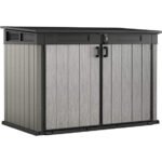 Keter 6 x 3 Oakland Grande Store Heavy Duty Plastic Shed – Grey