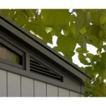 Keter 11x 7 Artisan Heavy Duty Plastic Pent Shed – Grey