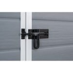 Keter 6 x 6 Manor Plastic Pent Garden Storage Shed – Grey