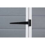 Keter 6 x 6 Manor Plastic Pent Garden Storage Shed – Grey